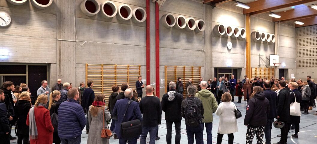 Reception hos Anna Mette Exner Arkitektur