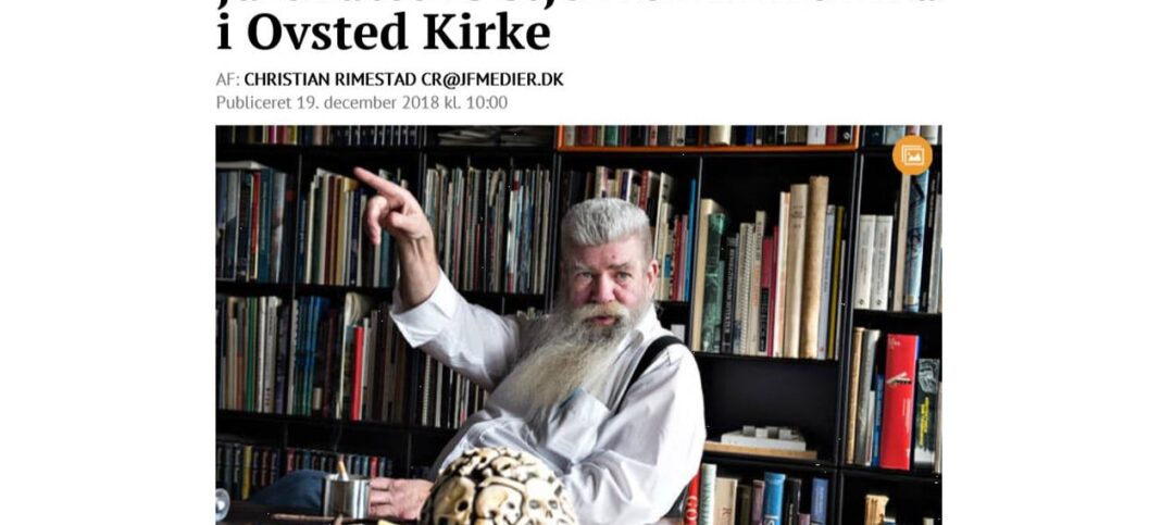 Tegnestuen samarbejder med billedhuggeren Ingvar Cronhammar i Ovsted Kirke