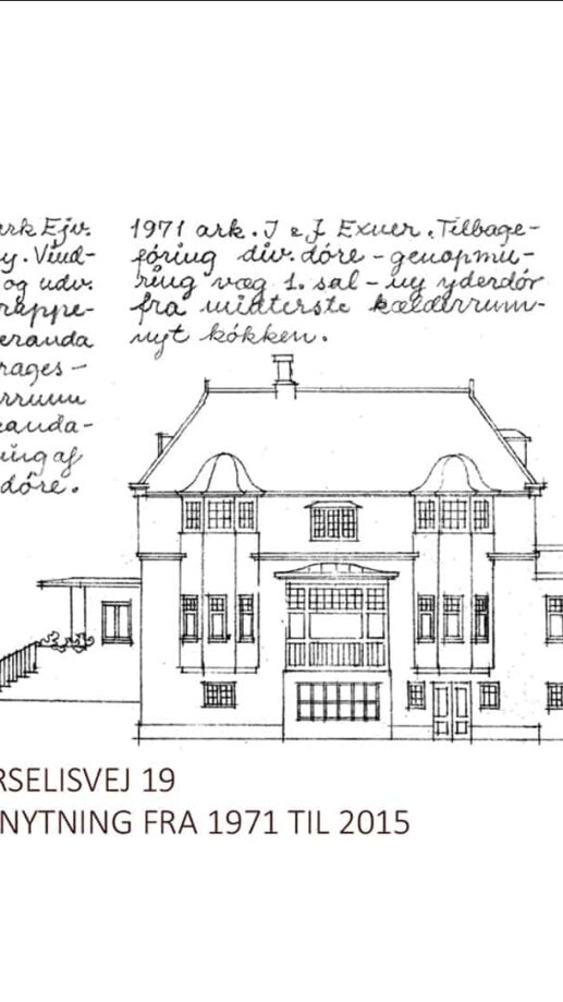 Farvel til tre huse
